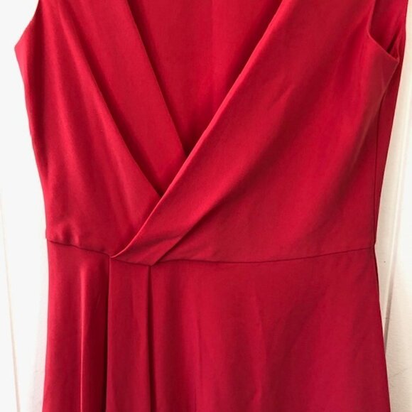 Taylor Womens Dress Pink V-Neck Lined Size 2 - Picture 7 of 10